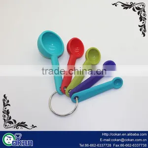 New Design 5pcs Silicone Measuring Spoon Set CK-S049 thumbnail-1