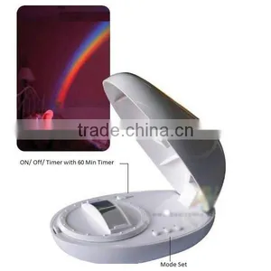 Colourful Night Light Room Decoration Egg Shaped LED Lamp Rainbow Projector thumbnail-4