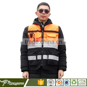 Wholesale Safety Vest Coverall 3m Reflective Tape for Clothing thumbnail-5