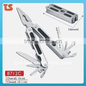 2014 New Colorful LED Stainless Steel Mini Multi Function Pocket Hand Plier Tools 8712C thumbnail-1