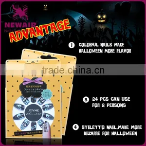 NEWAIR 2017 Holloween Fake Nails for Party thumbnail-2