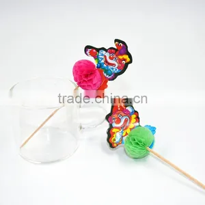 Popular Party Supplies Funny Clown Cocktail Decoration thumbnail-5