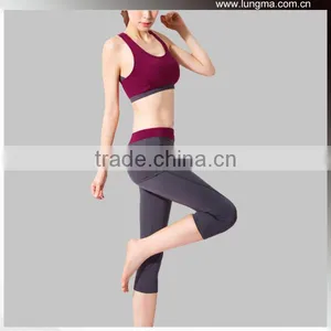 Push Up Custom Sexy Fitness Yoga Wholesale Sports Bra For Ladies Women thumbnail-1