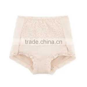 Cheapest Factory 95% Cotton 5% Spandex With Lace Custom Sexy Fancy Woman Underwear thumbnail-1