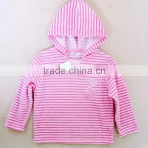 Stripe Printing Cheap Wholesale Polar Fleece Jacket Fashion Hoodies thumbnail-1