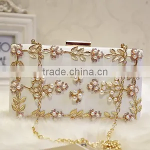 Zm35573a Women Fashion Clutch Bag 2017 Bridal Chain Shoulder Bags thumbnail-2