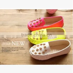 2016 Latest Kids Shoes Design Flat Shoes Skull Shoes for Girls thumbnail-5