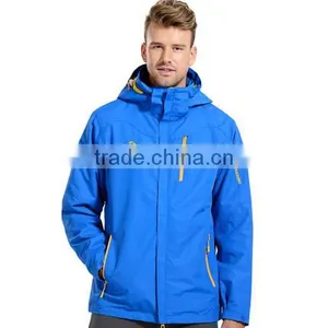 3 in 1 OEM/ODM Fashion Design Waterproof And Windproof Outdoor Jackets For Mens thumbnail-3