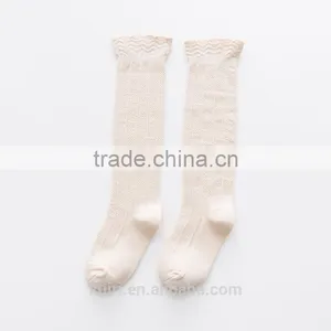 Baby Top Fashion Pure Color Kids Socks Soft 100% Cotton Kawaii Boys Girls Knee Long Socks Children's Leg Warmers High Socks thumbnail-6