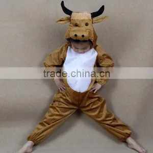 Kids Fall Boutique Clothes Cartoon Animals Costumes Cosplay Jumpsuit Rabbit Mouse Leopard Cat Halloween Clothing for Boy Girl thumbnail-2