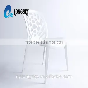 LS-4031B Hot Sale Cheap Stackable Garden Outdoor Leisure Colorful Plastic Chair for Sale thumbnail-3