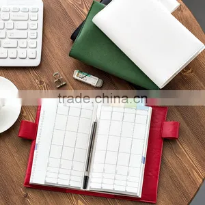 Microfiber Leather Planner Custom Personal Diary Organizer Agenda With Pen Holder thumbnail-5