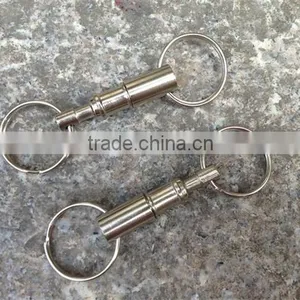 EDC Outdoor Camping Equipment Detachable Pull Apart Quick Release Keychain thumbnail-1