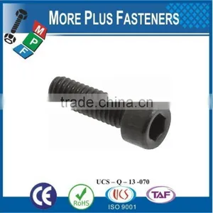 Made in Taiwan Plain Alloy Steel Black Oxide Metric Stainless Steel Socket Head Cap Screw thumbnail-5