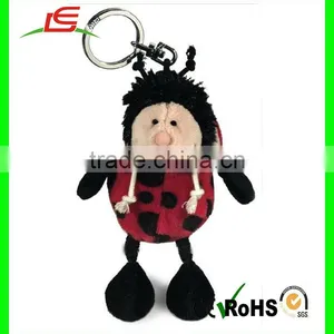 High Quality Top Selling Keychain Cute Stuffed Bee Plush Toy Keychain thumbnail-1