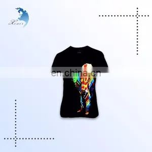 Unique Water Printing Polyester Company t Shirt Design thumbnail-1