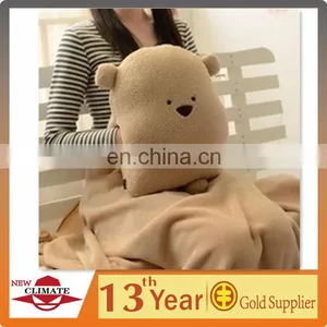Blanket and Cushion Set Wholesale/printed Blanket thumbnail-1