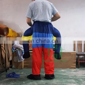 180cm Person Height Riding Piggyback Elf Costume Suit for Christmas thumbnail-2