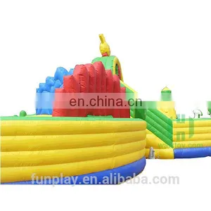 HI New Design Amazing Amusement Park Equipment Inflatable Game Rides for Sale thumbnail-6