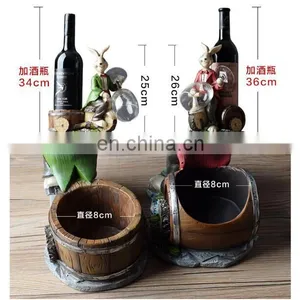 Resin Rabbit Wine Rack for Sale ,resin Wine Rack thumbnail-2