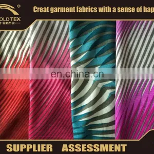 2016 New Stripe Printed Fabric Curve Printed Fabric FDY Fabric in Keqiao Fullgold thumbnail-2
