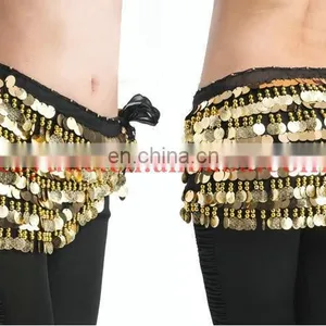 Full Sequins Belly Dance Hip Scarf Y-2036# thumbnail-1
