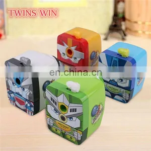 Novelty Promotion Office Supplies and Advertisement Stationery Wholesale Cartoon Manual Pencil Sharpeners Free Samples thumbnail-1