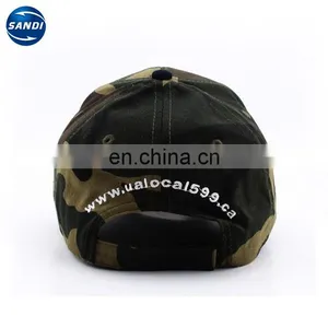 Cheap Promotional Sports Camouflage Hat thumbnail-3