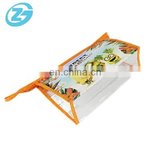 Plastic Waterproof Cosmetic Organizer Bag With Zipper thumbnail-5