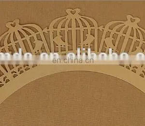 Paper Cupcake Wrappers Laser Cut Cake Decorative Wrappers thumbnail-5