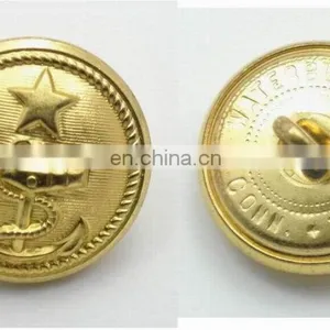 High Quality Metal Military Coat Buttons thumbnail-1