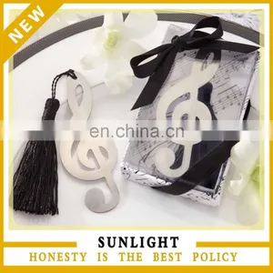 Musical Note Mental Bookmarks With Tassel for Returning Gift thumbnail-1