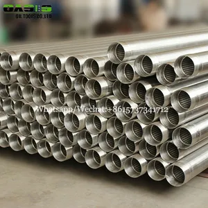 Factory Supply Stainless Steel Johnson Wedge Wire Screen Cage Type V-wire Wound Screens thumbnail-3