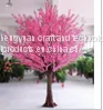 China Suppliers Artificial Peach Flower Tree for Decoration With Fiberglass Trunk thumbnail-1