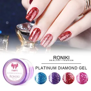 RONIKI Diamond Gel,Diamond Gel China Supplier,Platinum Diamond Gel Polish,Nail Art Gel thumbnail-5
