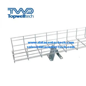 200mm Wire Mesh Cable Tray Power Coating thumbnail-2