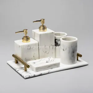 Custom Hot Sales Home Use Polyresin Bathroom Sets thumbnail-4