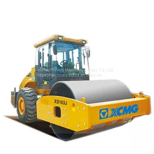 16 Ton Compactor Vibratory Single Drum Road Roller XS163J thumbnail-1