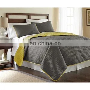 Wholesale Comforter Folded Soft Microfiber Lightweight Coverlet for All Season Fabric Microfiber Quilt thumbnail-4