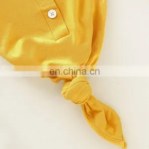 Multi Colors Cotton Newborn Baby Sleepsack Knotted Baby Sleeping Bag thumbnail-6