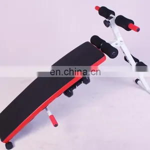 Abdominal Muscle Trainer Folding Adjustable Incline Sit up Bench for Sale thumbnail-1