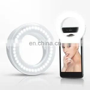 The New Cross-border LED Mobile Phone Live Fill Light Selfie Artifact Round Beauty Ring Light Anchor Fill Light thumbnail-3