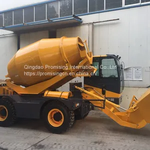 4.2CBM Self-Loading Concrete Mixer Truck thumbnail-1