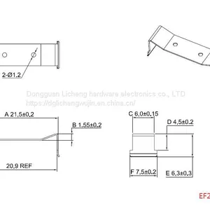 EF20 Clip EF20 Clamp,transform Clip EF20transformer Stainless Steel Clamp,Wholesale Inventory, Fast Delivery thumbnail-2
