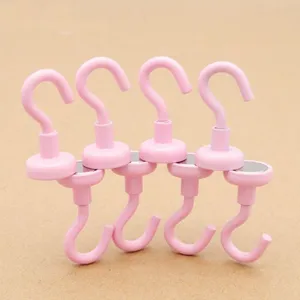 Colorful Strong Heavy Duty Magnet Hook Neodymium Swivel Magnetic Hooks Magnet thumbnail-4