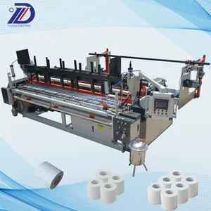 Automatic Toilet Paper Roll Machine Toilet Roll Making Machine Tissue Paper Making Machine Manufacturers thumbnail-1