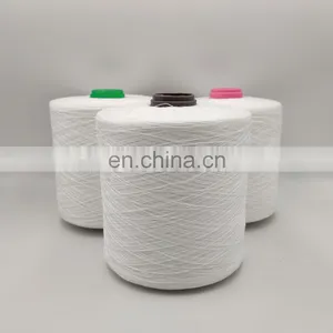 High Tenacity Raw White Sewing Thread Dyeing Tube Poly Poly Core Spun Sewing Thread Manufacture thumbnail-2