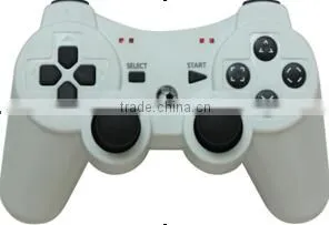2in1 White Bluetooth Controller for PS3/PC thumbnail-1