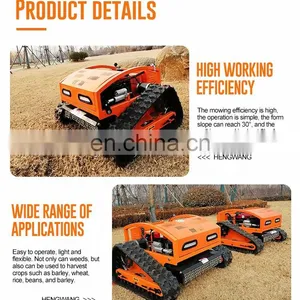 HENGWANG HW750-8A Efficient Mini Smart Lawn Mower for Wasteland Weeding thumbnail-5