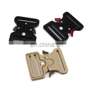 Custom Wholesale Dog Collar Buckle Heavy Load Bearing Metal Side Quick Release Buckle Dog Collar Buckle thumbnail-1